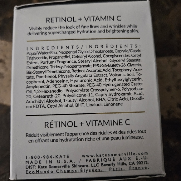 Kate Somerville+Retinol Vitamin C Moisturizer 1.7 oz NEW IN BOX - Picture 6 of 6